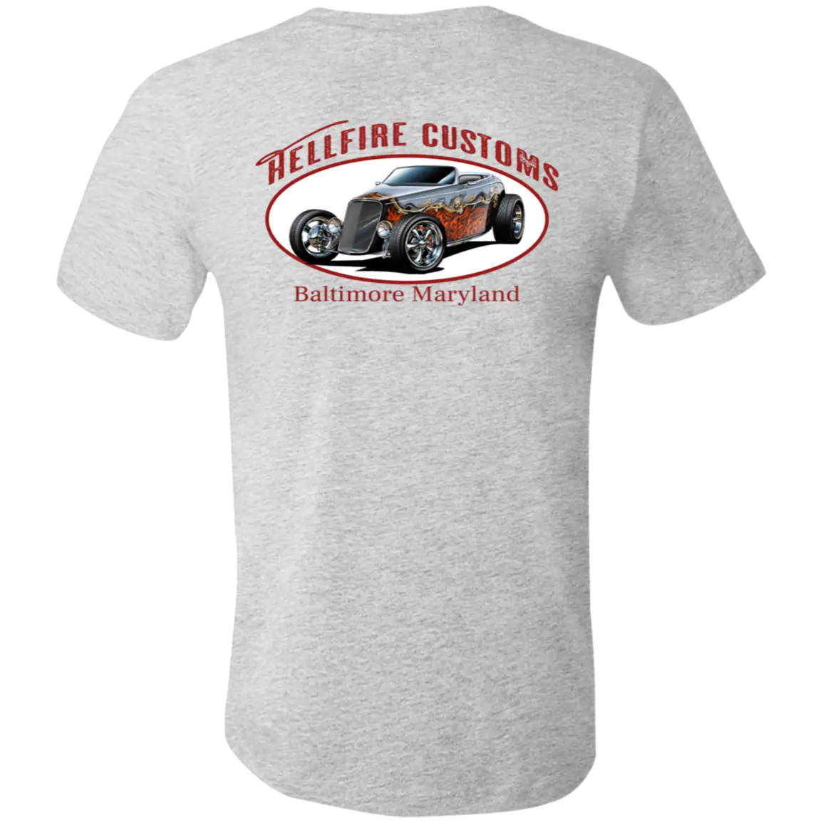 HellFire Customs Jersey Short-Sleeve T-Shirt - Image #1