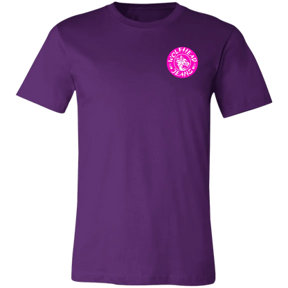 Be the Alpha Women's Pink Jersey Short-Sleeve T-Shirt - T-Shirts Team Purple / S Real Domain Streetwear Real Domain Streetwear