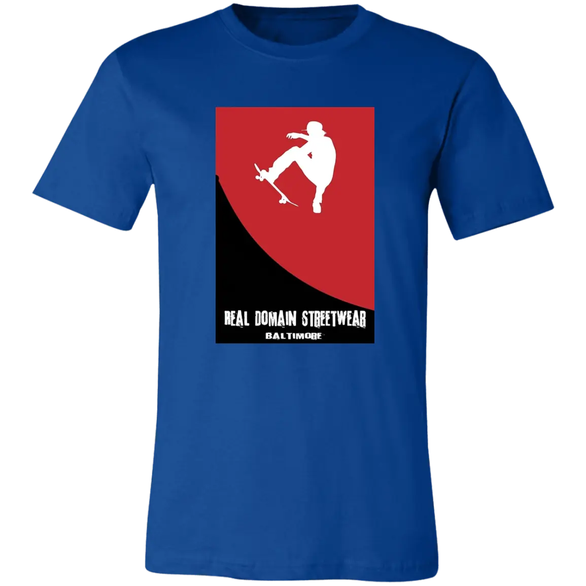 Real Domain Streetwear Jersey Short-Sleeve T-Shirt - T-Shirts True Royal / M Real Domain Streetwear Real Domain Streetwear