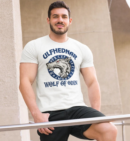 Ulfhednar, the Wolf of Odin Berserker Jersey Short-Sleeve T-Shirt - T-Shirts White / S Real Domain Streetwear Real Domain Streetwear