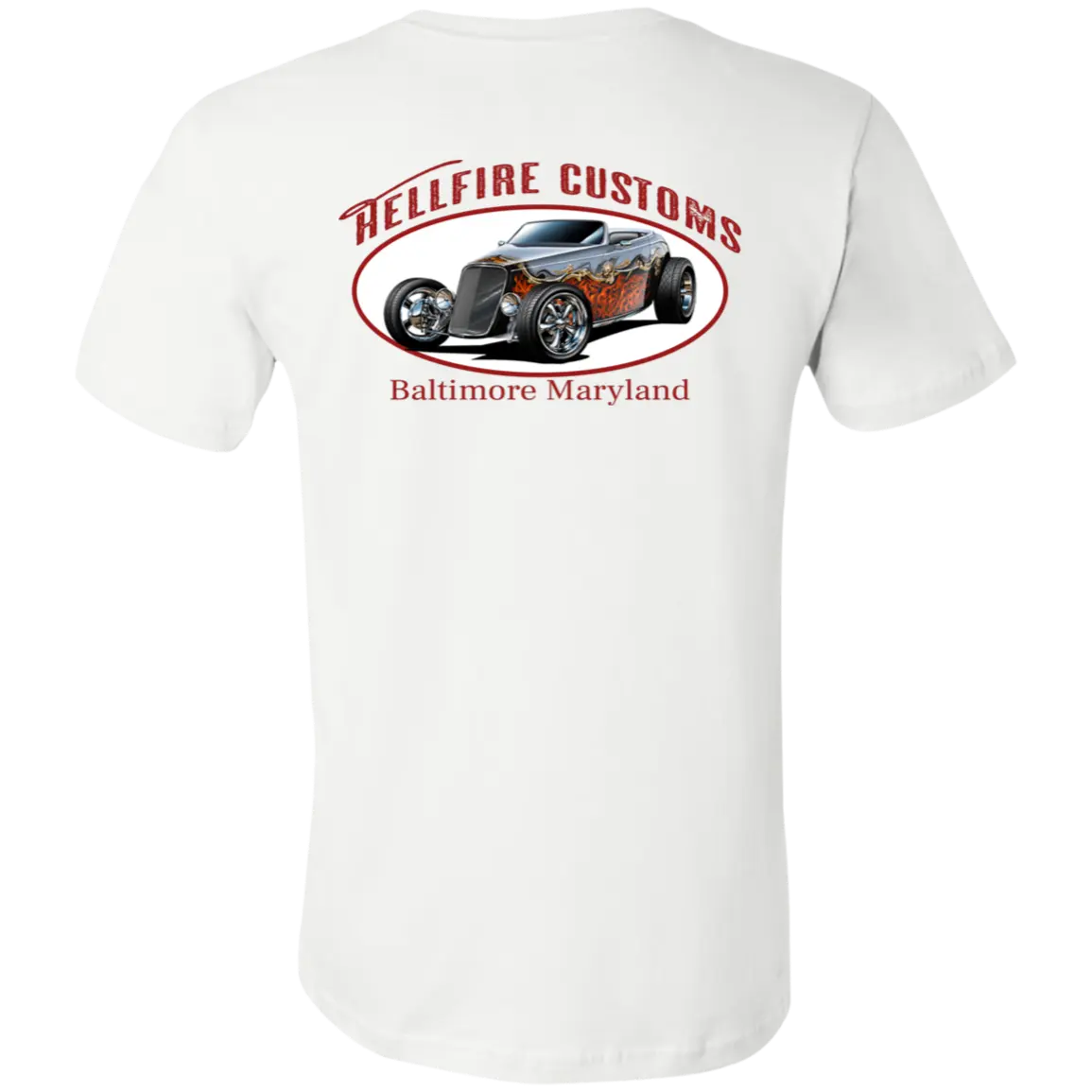 HellFire Customs Jersey Short-Sleeve T-Shirt - Image #4