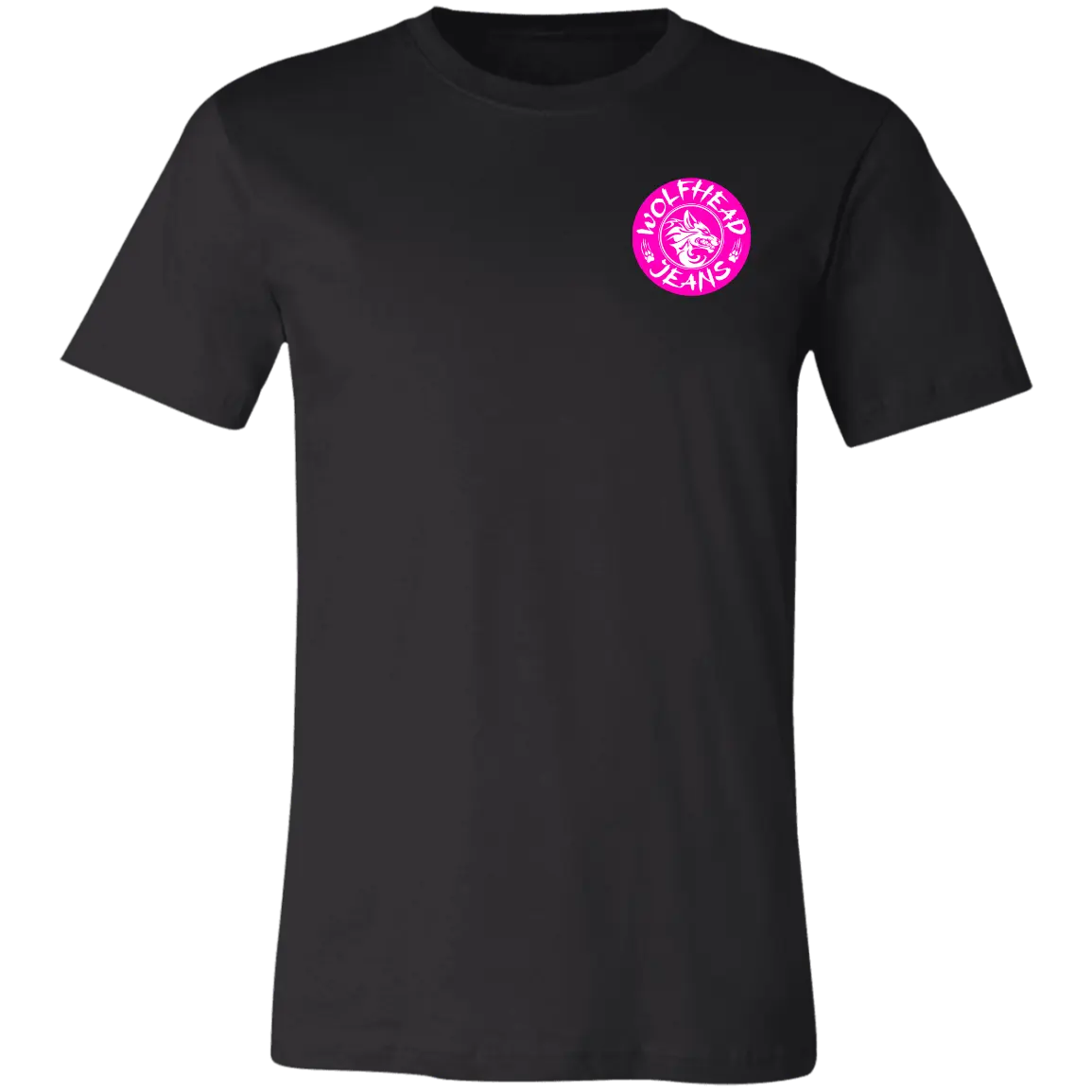 Be the Alpha Women's Pink Jersey Short-Sleeve T-Shirt - T-Shirts Black / S Real Domain Streetwear Real Domain Streetwear