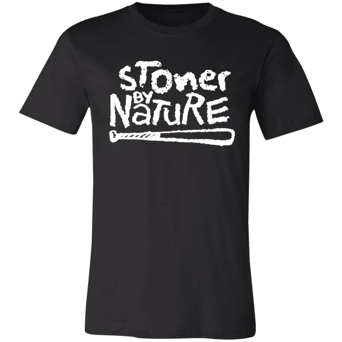 Stoner By Nature Jersey Short-Sleeve T-Shirt - T-Shirts Black / S Real Domain Streetwear Real Domain Streetwear