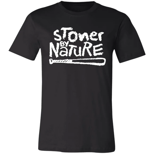 Stoner By Nature Jersey Short-Sleeve T-Shirt - T-Shirts Black / S Real Domain Streetwear Real Domain Streetwear