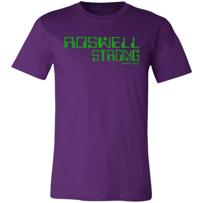 Roswell Strong Jersey Short-Sleeve T-Shirt - T-Shirts Team Purple / S Real Domain Streetwear Real Domain Streetwear