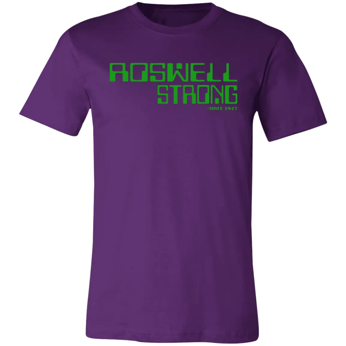 Roswell Strong Jersey Short-Sleeve T-Shirt - T-Shirts Team Purple / M Real Domain Streetwear Real Domain Streetwear