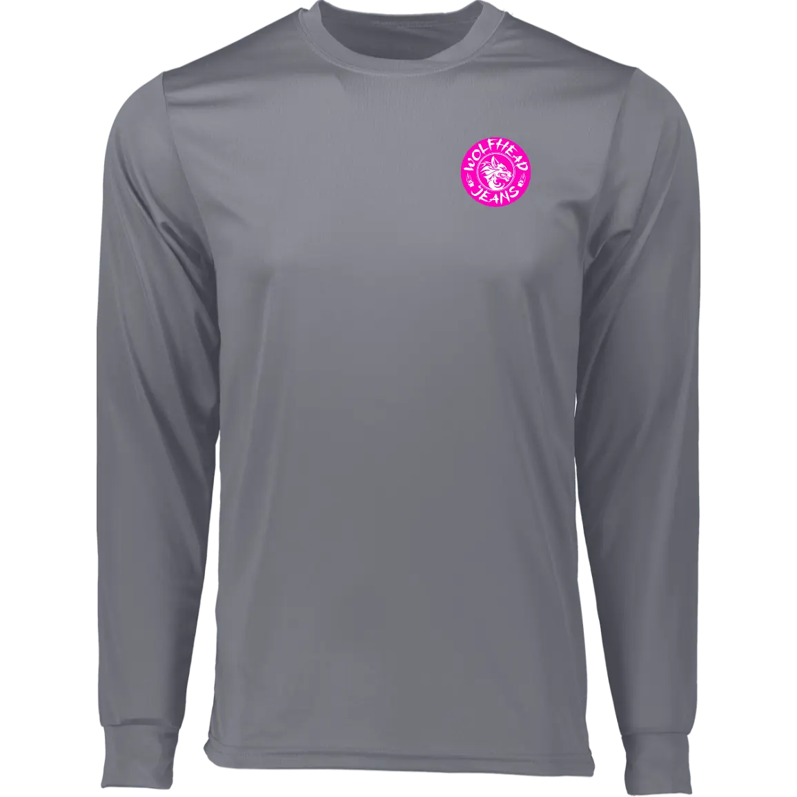Be the Alpha Pink Long Sleeve Moisture-Wicking Tee - Image #7