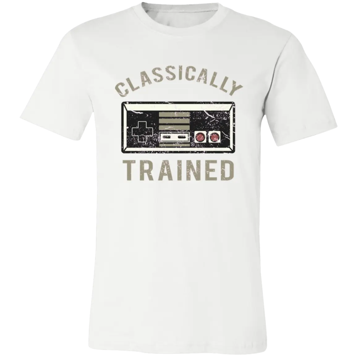 Classically Trained Jersey Short-Sleeve T-Shirt - T-Shirts White / M Real Domain Streetwear Real Domain Streetwear
