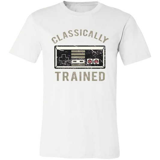 Classically Trained Jersey Short-Sleeve T-Shirt - T-Shirts White / M Real Domain Streetwear Real Domain Streetwear