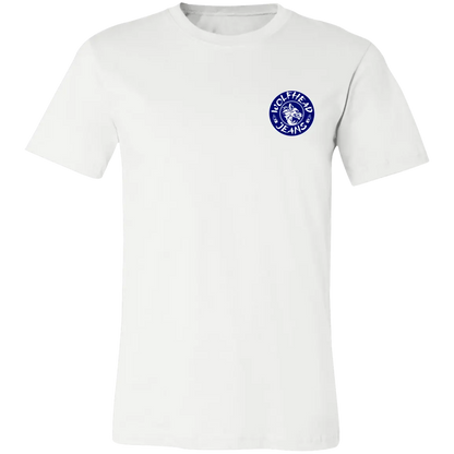 Be the Alpha Men's Blue Jersey Short-Sleeve T-Shirt - T-Shirts White / M Real Domain Streetwear Real Domain Streetwear