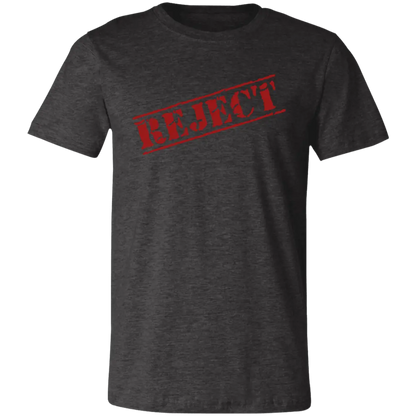 Reject Jersey Short-Sleeve T-Shirt - T-Shirts Dark Grey Heather / S Real Domain Streetwear Real Domain Streetwear