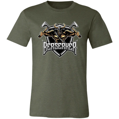 Berserker Jersey Short-Sleeve T-Shirt - T-Shirts Heather Military Green / M Real Domain Streetwear Real Domain Streetwear
