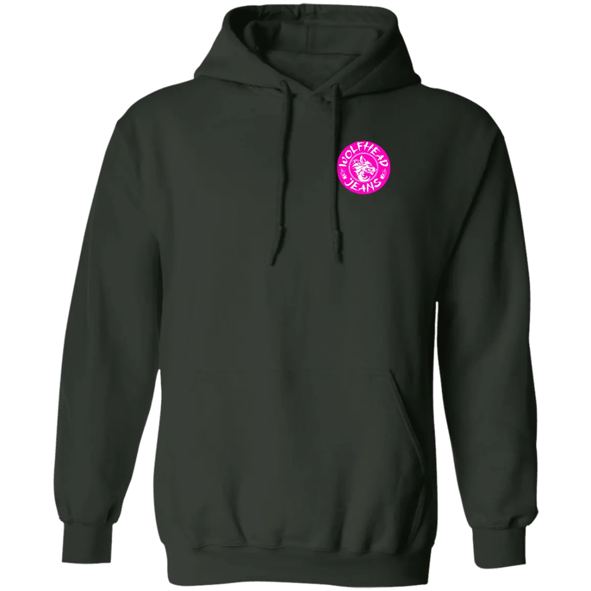 Be the Alpha Pink Heavy Blend Pullover Hoodie - Image #7