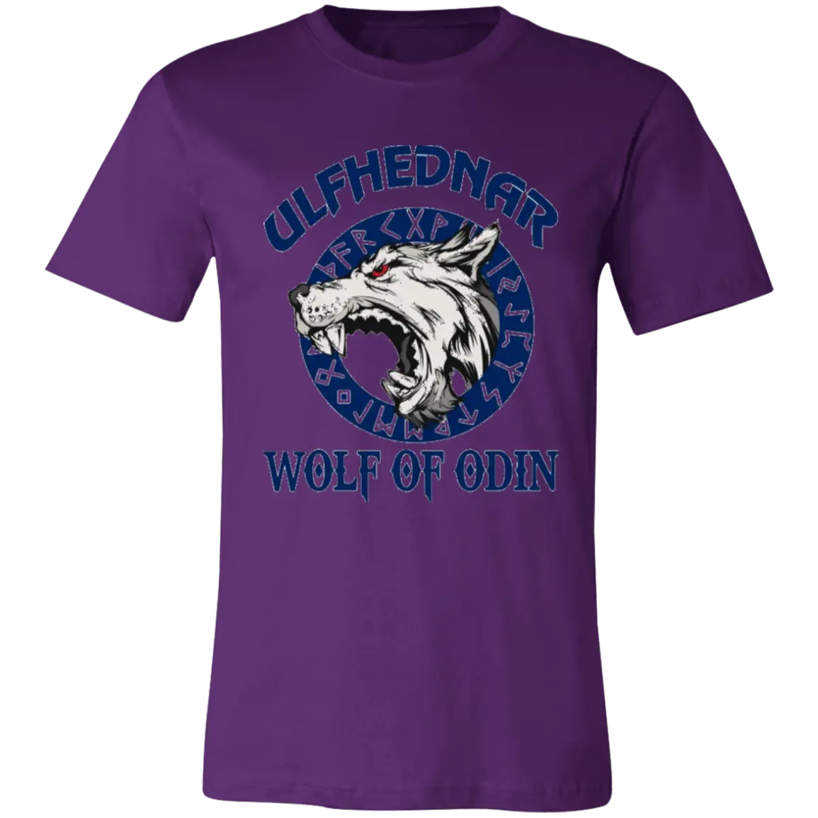 Ulfhednar, the Wolf of Odin Berserker Jersey Short-Sleeve T-Shirt - T-Shirts Team Purple / S Real Domain Streetwear Real Domain Streetwear