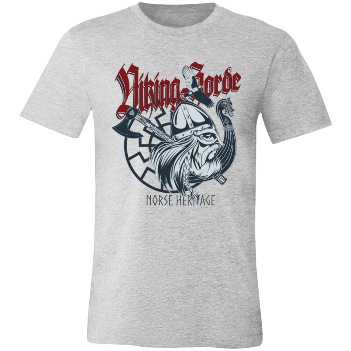Viking Horde Jersey Short-Sleeve T-Shirt - Image #3