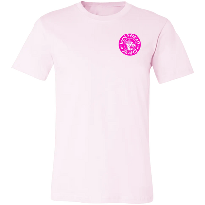 Be the Alpha Women's Pink Jersey Short-Sleeve T-Shirt - T-Shirts Soft Pink / S Real Domain Streetwear Real Domain Streetwear