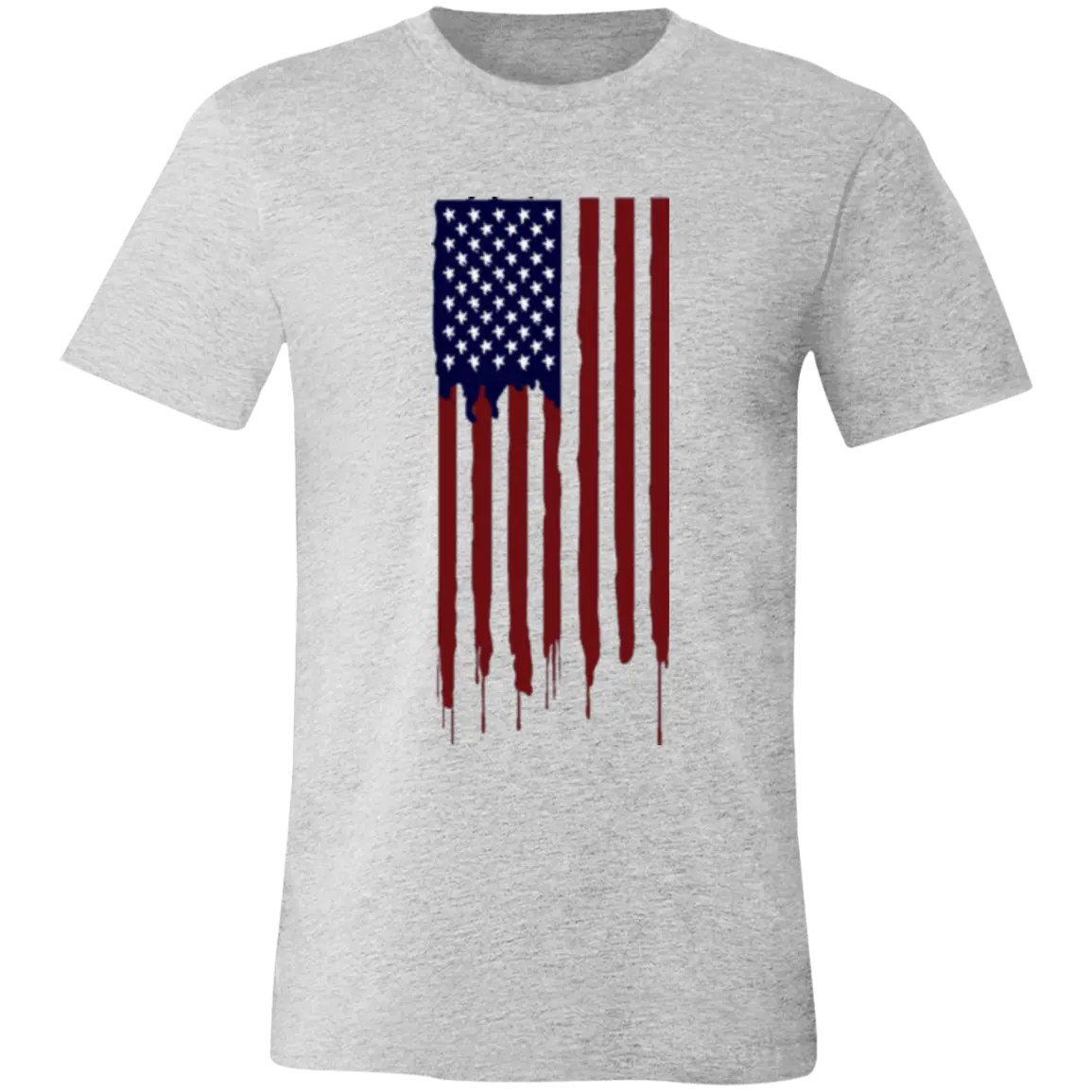 Hanging American Flag Jersey Short-Sleeve T-Shirt - Image #1