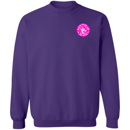 Be the Alpha Pink Crewneck Pullover Sweatshirt - Image #9