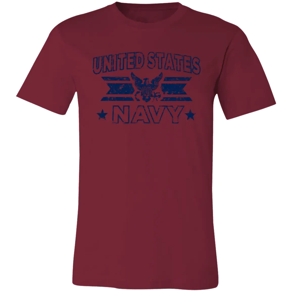 United States Navy Jersey Short-Sleeve T-Shirt - T-Shirts Cardinal / S Real Domain Streetwear Real Domain Streetwear
