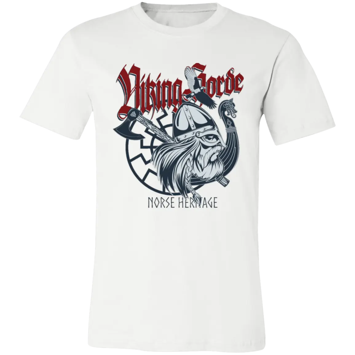 Viking Horde Jersey Short-Sleeve T-Shirt - Image #4