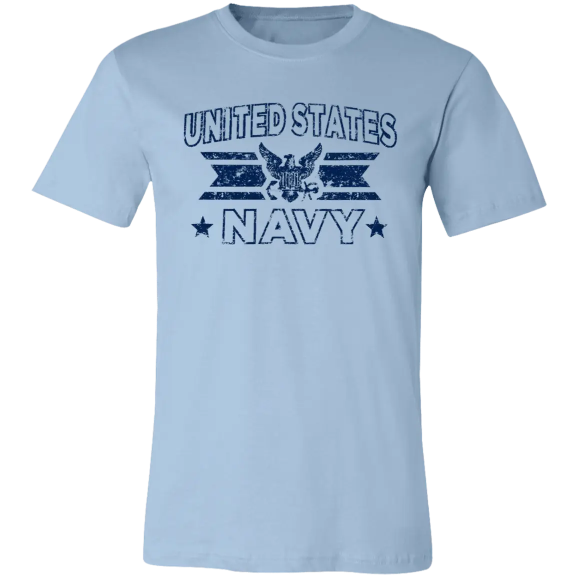 United States Navy Jersey Short-Sleeve T-Shirt - T-Shirts Light Blue / S Real Domain Streetwear Real Domain Streetwear