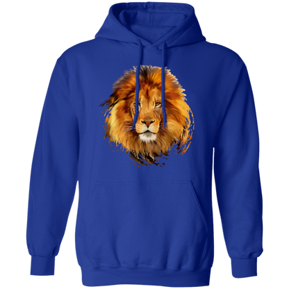The King Lion Pullover Hoodie - Hoodies Royal / M Real Domain Streetwear Real Domain Streetwear