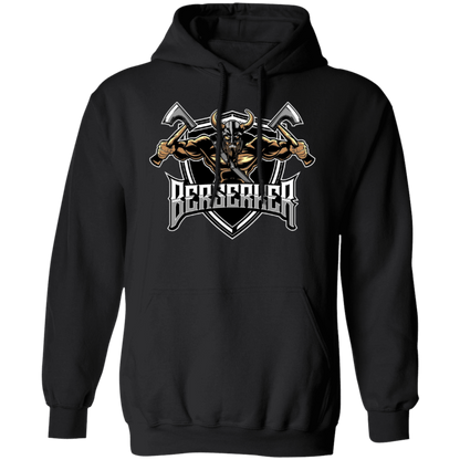 Berserker Pullover Hoodie - Hoodies Black / M Real Domain Streetwear Real Domain Streetwear