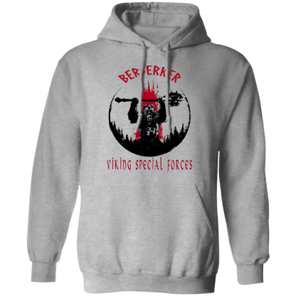 Berserker Viking Special Forces Pullover Hoodie - Hoodies Sport Grey / M Real Domain Streetwear Real Domain Streetwear