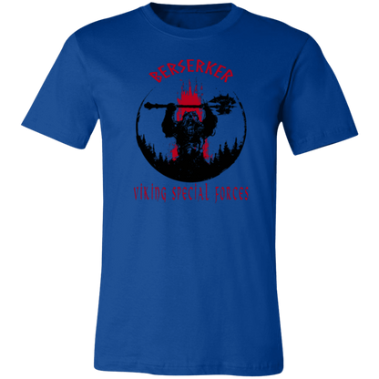Berserker Viking Special Forces Jersey Short-Sleeve T-Shirt - T-Shirts True Royal / M Real Domain Streetwear Real Domain Streetwear