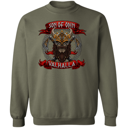 Son of Odin Crewneck Pullover Sweatshirt