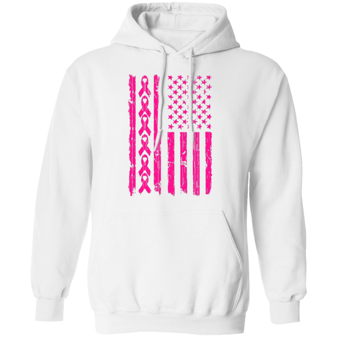Breast Cancer Support Pullover Hoodie