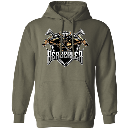 Berserker Pullover Hoodie - Hoodies Military Green / M Real Domain Streetwear Real Domain Streetwear