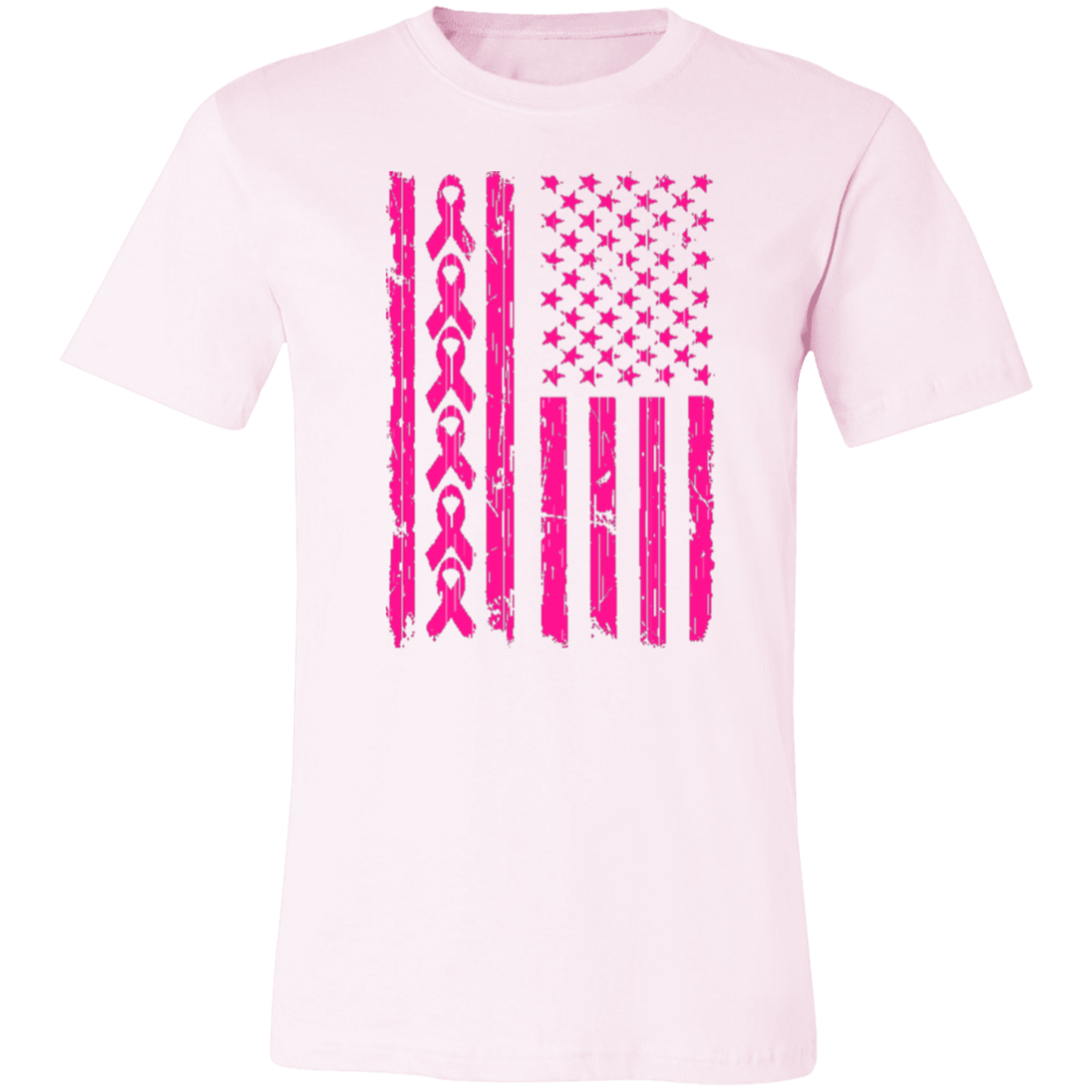Breast Cancer Support Jersey Short-Sleeve T-Shirt - T-Shirts Soft Pink / X-Small Real Domain Streetwear Real Domain Streetwear