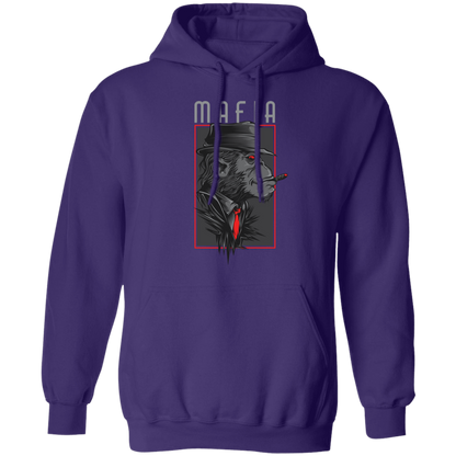Gorilla Mafia Pullover Hoodie - Hoodies Purple / M Real Domain Streetwear Real Domain Streetwear
