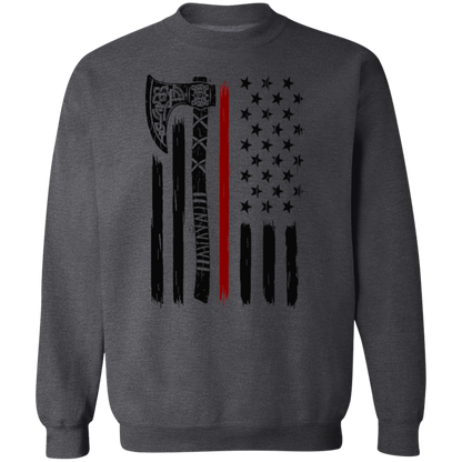 American Viking Flag Crewneck Pullover Sweatshirt