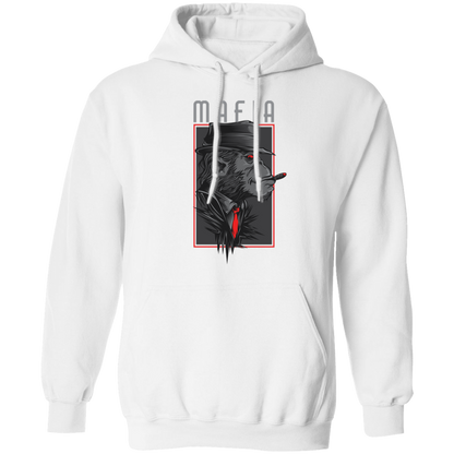 Gorilla Mafia Pullover Hoodie - Hoodies White / M Real Domain Streetwear Real Domain Streetwear