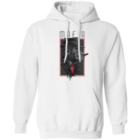 Gorilla Mafia Pullover Hoodie - Hoodies White / M Real Domain Streetwear Real Domain Streetwear
