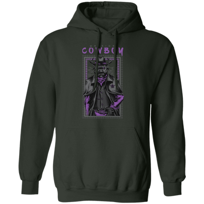Warrior Cowboy Pullover Hoodie - Hoodies Forest Green / M Real Domain Streetwear Real Domain Streetwear