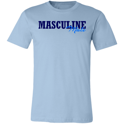 Masculine Male Jersey Short-Sleeve T-Shirt - T-Shirts Light Blue / M Real Domain Streetwear Real Domain Streetwear