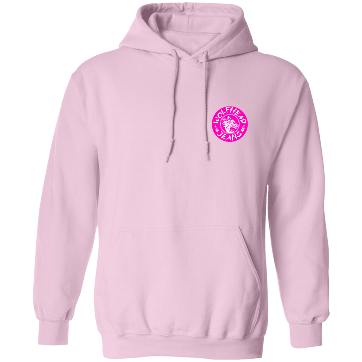 Be the Alpha Women's Pink Performance Pullover Hoodie - Hoodies Light Pink / M Real Domain Streetwear Real Domain Streetwear