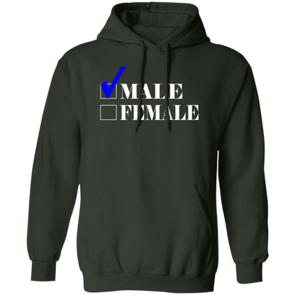Male Checkmark Pullover Hoodie