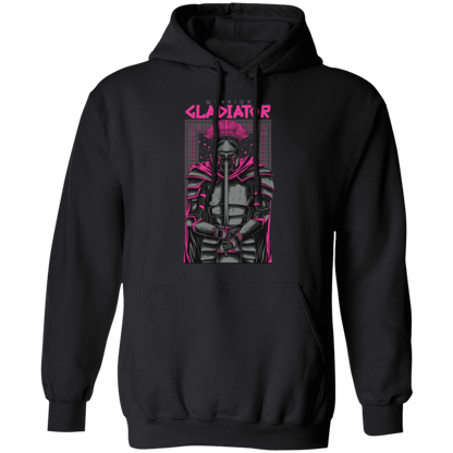 Warrior Gladiator Pullover Hoodie - Hoodies Black / M Real Domain Streetwear Real Domain Streetwear