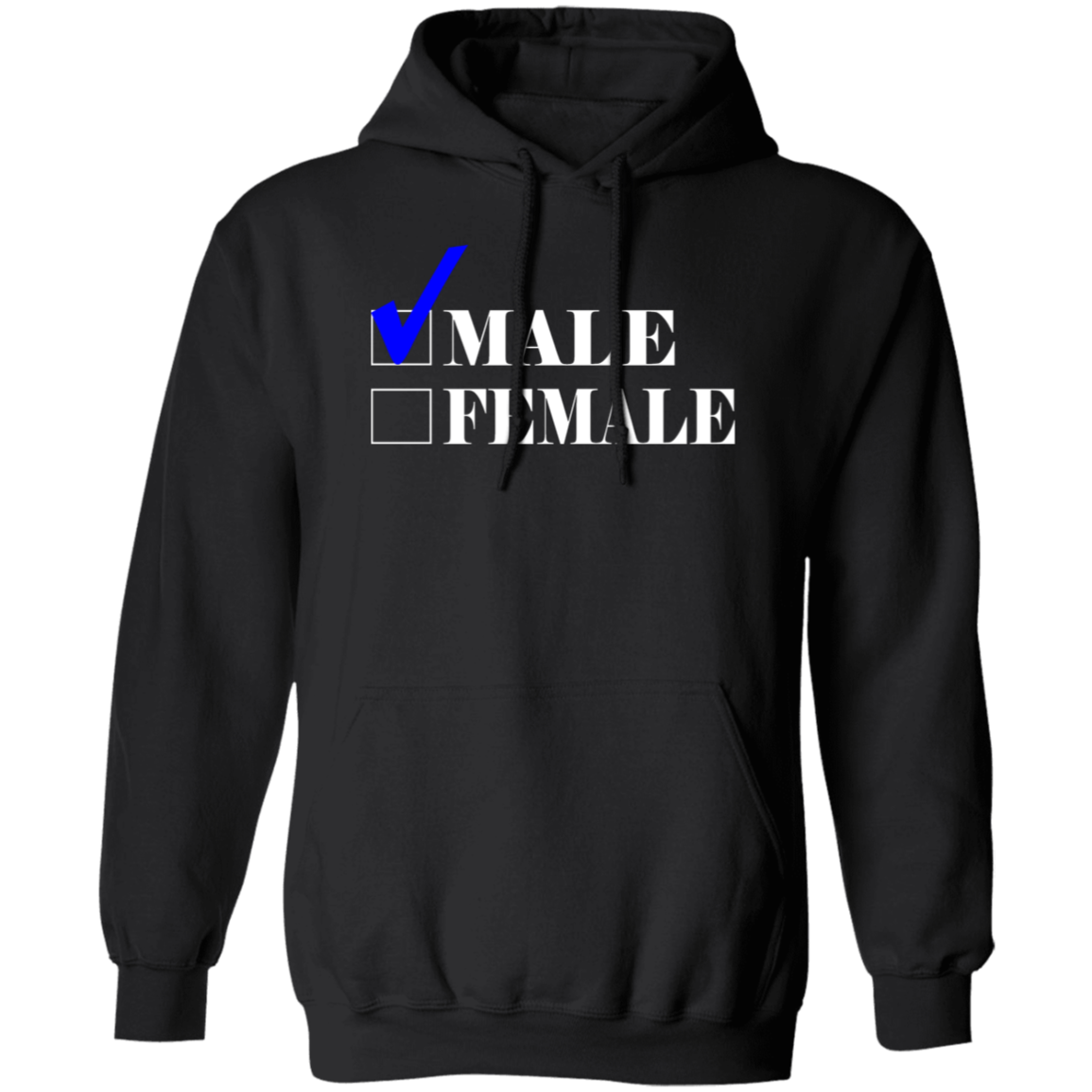 Male Checkmark Pullover Hoodie