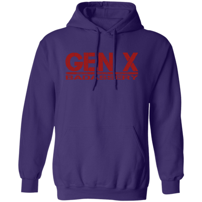 GEN X Badassery Pullover Hoodie - Sweatshirts Purple / M Real Domain Streetwear Real Domain Streetwear