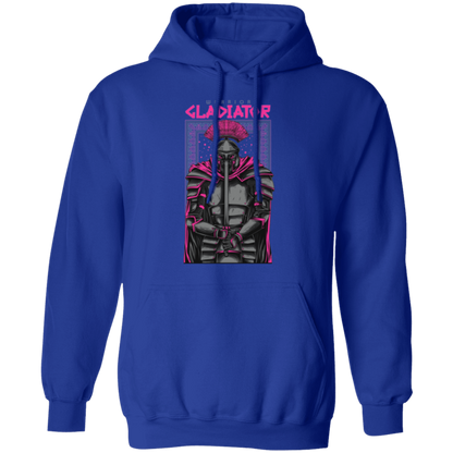 Warrior Gladiator Pullover Hoodie - Hoodies Royal / M Real Domain Streetwear Real Domain Streetwear