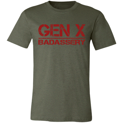 GEN X Badassery Jersey Short-Sleeve T-Shirt
