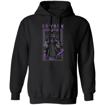 Warrior Cowboy Pullover Hoodie - Hoodies Black / M Real Domain Streetwear Real Domain Streetwear