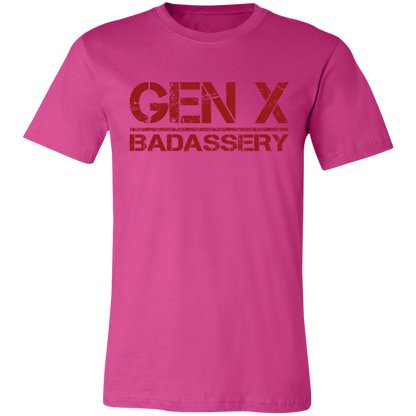 GEN X Badassery Jersey Short-Sleeve T-Shirt