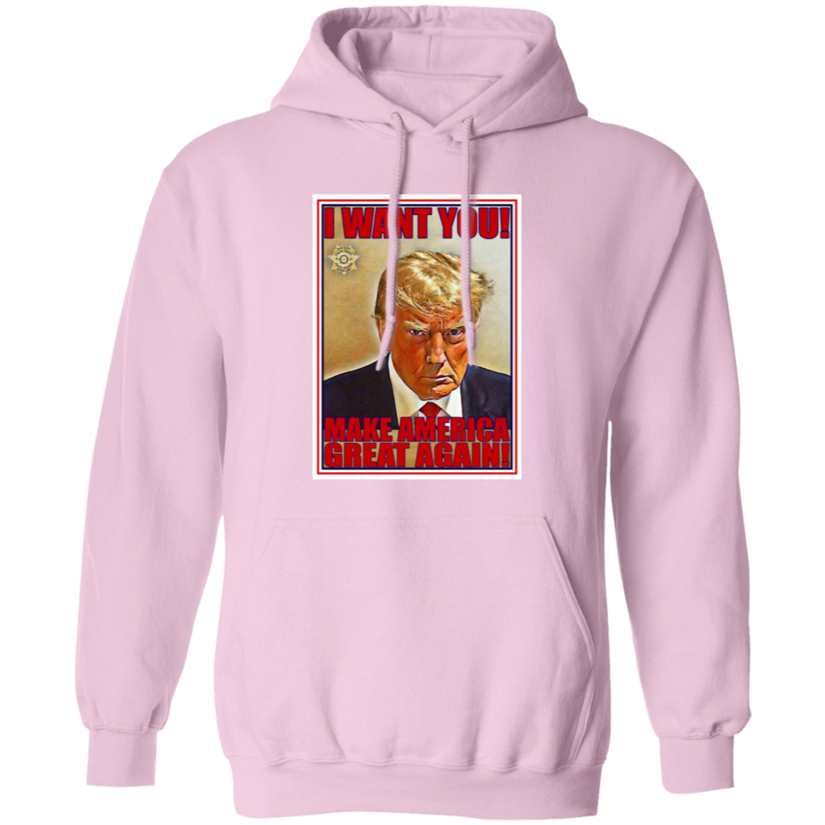 Trump I Want You Pullover Hoodie