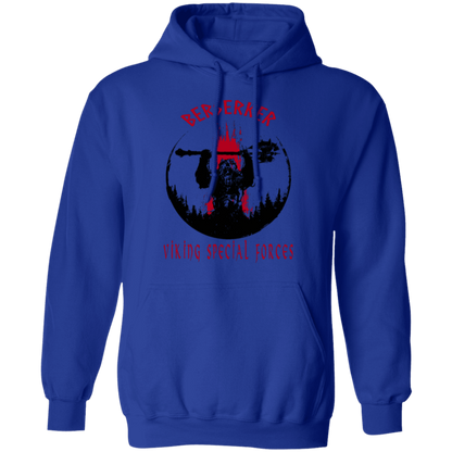 Berserker Viking Special Forces Pullover Hoodie - Hoodies Royal / M Real Domain Streetwear Real Domain Streetwear